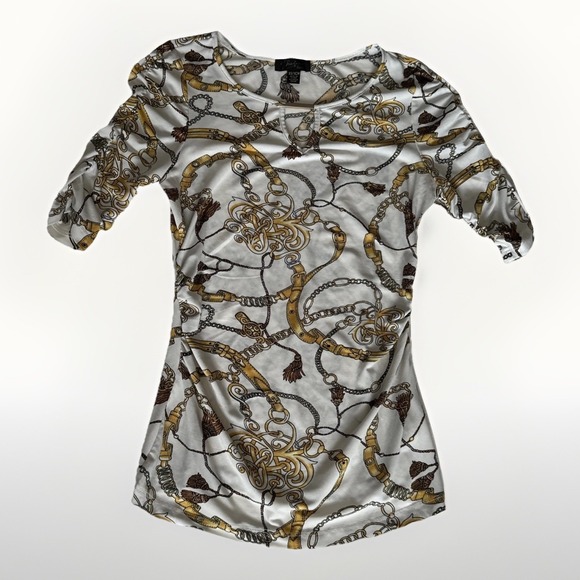 Thalia Sodi Tops - Thalia‎ Sodi Women Western Equestrian Top XS Rodeo Ranch Barn Tunic Top